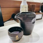 海鮮三崎港 - 冷酒  本醸造　550円