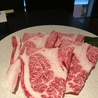 銀座しゃぶ輝 黒毛和牛しゃぶしゃぶ・すき焼き専門店 銀座本店 - 2回目の肉