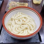 日の出製麺所 - 釜玉うどん2玉