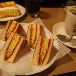 アラビヤコーヒー - アラビヤサンド＆ブレンドコーヒー