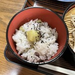 やすらぎの家 - さつまいもご飯！！美味^_^