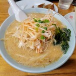 Ra-Men Shiretoko - ねぎ味噌ラーメン、ねぎは結構辛い