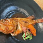 八ヶ岳 えさき - キンキの煮付け