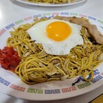 藤春食堂 - 特製焼きそば、700円