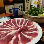 Limited to winter! Plenty of vegetables, grilled tofu, and duck hotpot from Iwate, served with soba restaurant soup stock