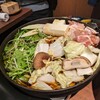 新橋シャモロック酒場 - 桜姫鶏の鶏すき焼き鍋