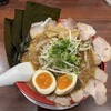 ラーメン魁力屋  - 京都漆黒醤油全部のせラーメン1144円
