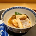 美会 - キンキ蛤 オニテナガエビ 車海老 松茸