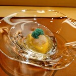 美会 - ボタン海老 あん肝 菊花