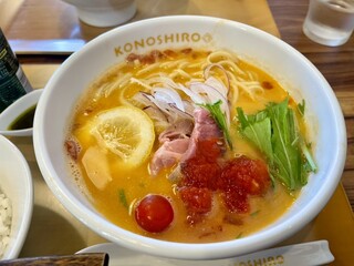 KONOSHIRO - トマトクリームらぁめん