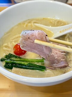 KONOSHIRO - 純鶏白湯らぁめん チャーシューアップ