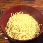 たつ屋 - 替玉（ばりかた）