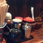 たつ屋 - 薬味たち