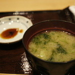 鮨 石島 - 味噌汁