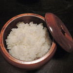 俵屋旅館 - ふっくらと炊けたご飯