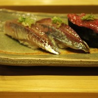 鮨 石島 - 鯵二貫
