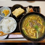 松島家 - カレー中華そば定食ヾ(＾。^*)