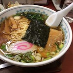 天竺 - ランチラーメン(醤油)