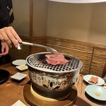 炭火焼肉 神楽坂 牛ます - 