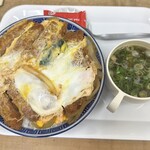 後藤食堂 - 『カツ丼(ラーメンスープ付･漬物抜)』