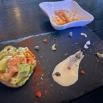 スタンドバイミー - アボカドとサーモンのタルタル