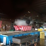 唐戸市場 活きいき馬関街 - 大きなフク