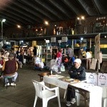 唐戸市場 活きいき馬関街 - ２階にはちゃんと座って食べれるレストランがあります。