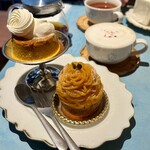 Petika sukemasacoffee - 『イチジクジンジャーミルクティー』
      『かぼちゃプリン』
      『かぼちゃモンブランタルト』