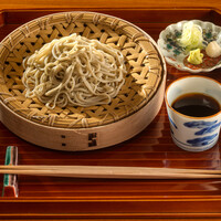 店主の手打ち蕎麦