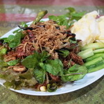 いなかむら - 2013.11 ムーミーディップ（チェンマイのラープムーのディップバージョン）