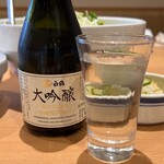 旨いとんかつ かつはな亭 - 冷酒