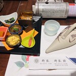 柳家錦 - 小鉢と日本酒(おまかせ2合)