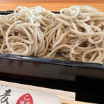 乙蕎麦 - 粗挽きせいろアップ