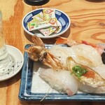 Sushi Sakaba Sashisu - 白身三昧と海老三昧