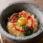 stone grilled bibimbap