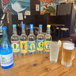 Enjoy Okinawa with Orion beer, awamori, and tropical sour◎
