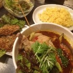Sapporo Dominika - チキン野菜、手仕込 魚フライ