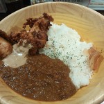 ブルックスカレー食堂 - 道産チキン南蛮カレー　札幌黄タルタルソース　790円