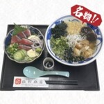 西村商店 - 中日ラーメンとミニタタキ丼