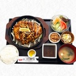 Nishimura Shouten - 四万十鶏のニンニクステーキ定食