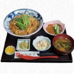 Shop Oyako-don (Chicken and egg bowl)