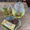 NIKSEN - 料理写真:中国茶に茶菓子が付きます。干し梅はお茶と相性抜群❤️