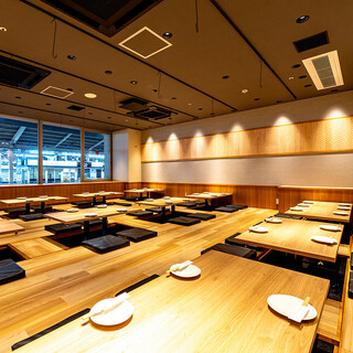 [Perfect for welcome parties and summer banquets] Enjoy your meal in a completely private space.