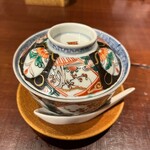 こたつ ねこ - 寒スズキとアワビ茸のかぶら蒸し