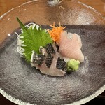 海鮮茶屋 一鮮 - 【2023.12.5(火)】日替りランチの刺身2種盛り