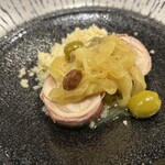 Bistro Kojiya - 鶏もも肉の生ハム巻きロースト　モロッコ風