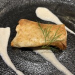 226697466 - 鯛のブリックパイ包み焼き　牛蒡ソース