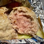 Kuzushi Teppan Abagura - 「美明豚のハンバーグ」  肉汁滴る