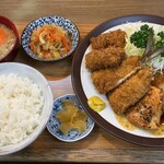 桐半 - このボリューム感に圧倒されつつ完食