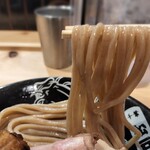 松戸 富田麺旦 - 麺アップ
